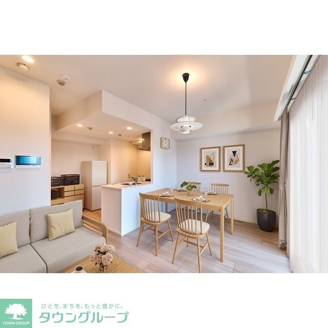 居室・リビング　【家具・調度品等はCG 加工です。実際の賃貸住居 には含ま…