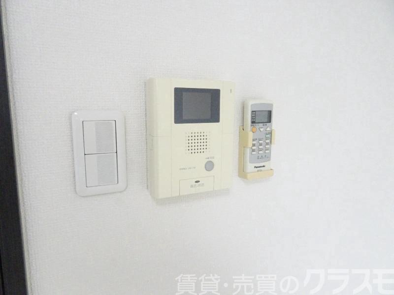 セキュリティ　訪問チェックができるモニターホン♪