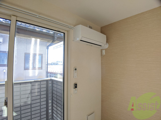 その他設備　エアコン設置済みです。これで入居日から快適に暮らせそうです。