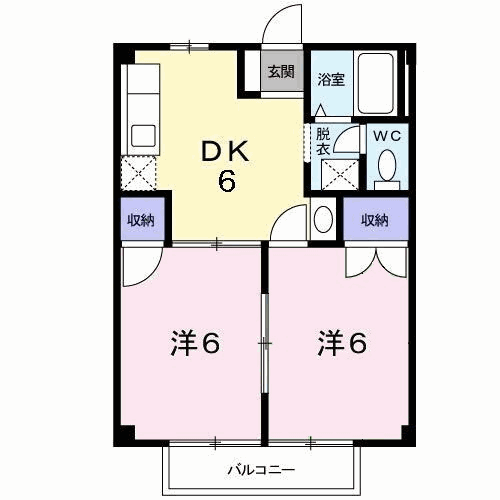 プライムの間取り写真