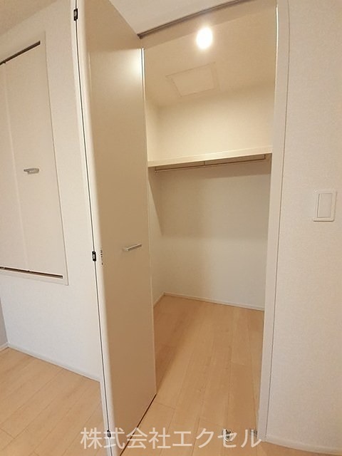 収納　収納完備でお部屋を広くお使いいただけます。