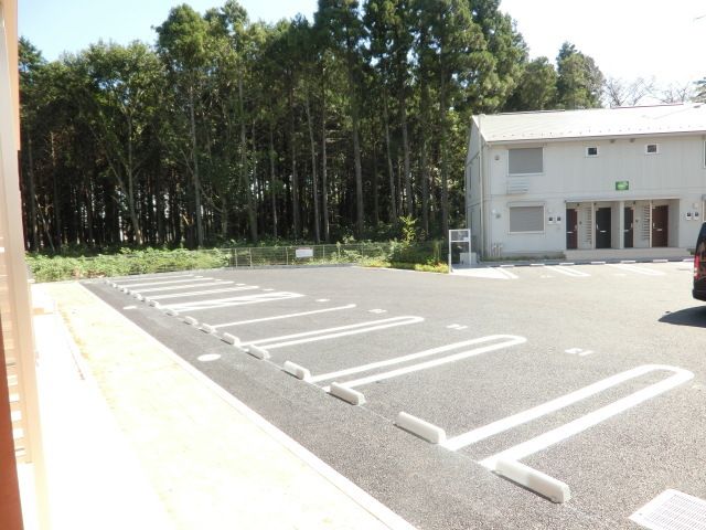 眺望　緑が多い環境です！