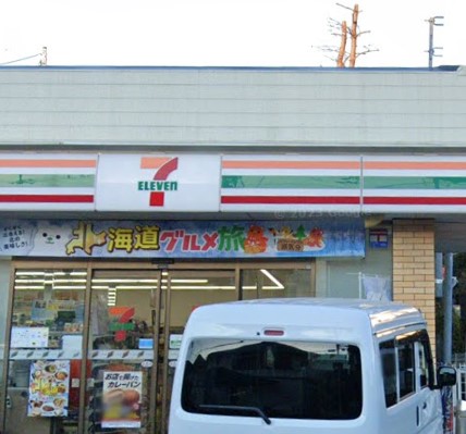 コンビニ　セブンイレブン 千葉宮野木店（コンビニ）まで597m