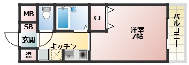 CASAROSEHILLの間取り写真