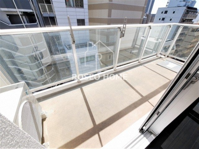 バルコニー　同マンション別部屋：参考写真