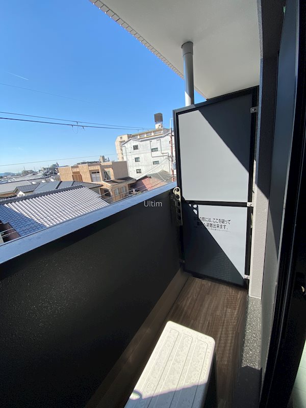 バルコニー　同タイプ別部屋の写真です。ご参考までに
