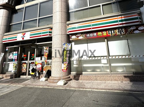 コンビニ　セブン-イレブン 名古屋桜通長者町店（コンビニ）まで166m