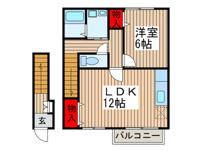 プラスワンの間取り写真