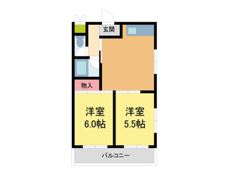 Z-RIZE宝塚プレリュードの間取り写真