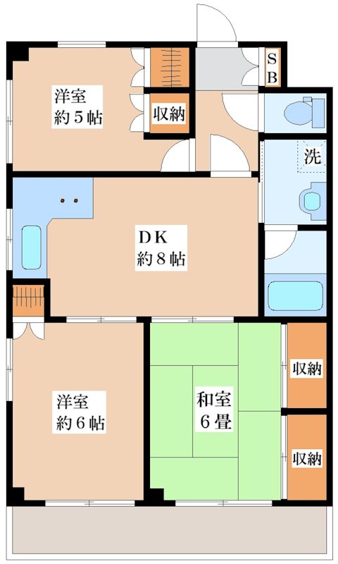 メゾン本庄の間取り写真