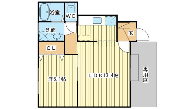 ルーチェの間取り写真