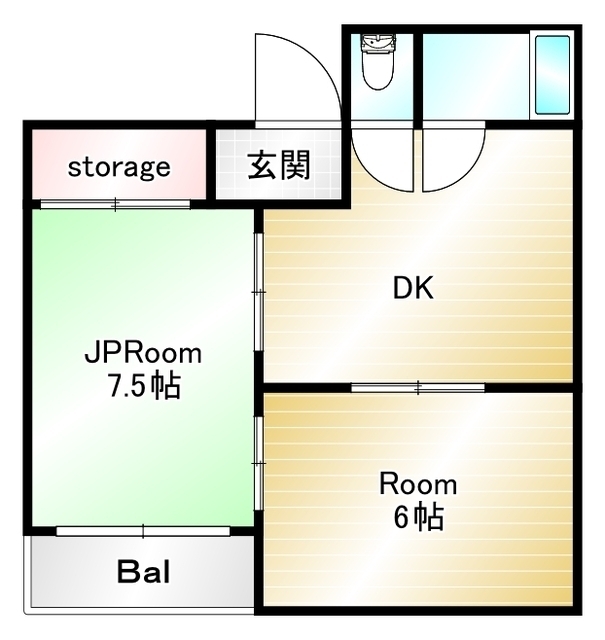 新神戸マンションの間取り写真