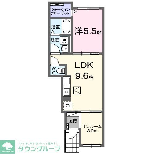 ファミーリエの間取り写真