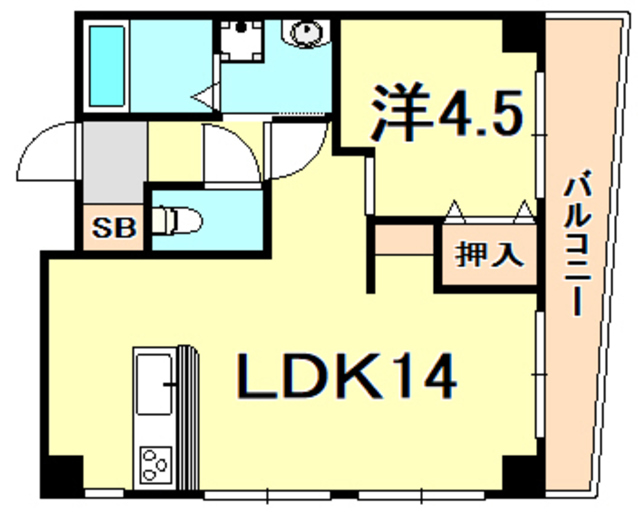 新井マンションの間取り写真