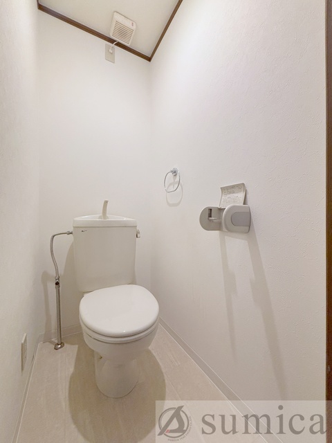 トイレ　清潔感のあるトイレです。