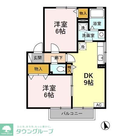 エピナール B\\/Cの間取り写真