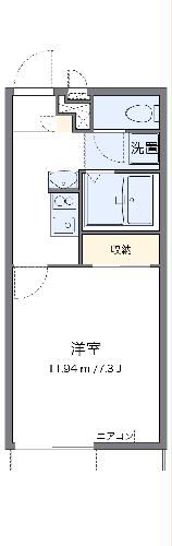 レオパレスＵ＆Ｉの間取り