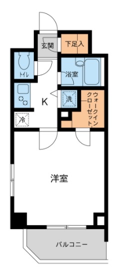 プライムコート成増の間取り