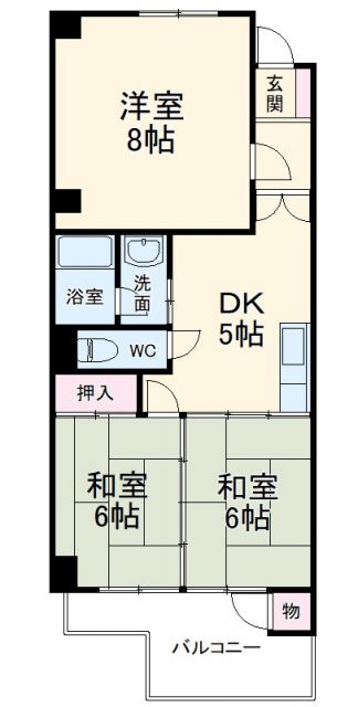 第二日吉ビルの間取り