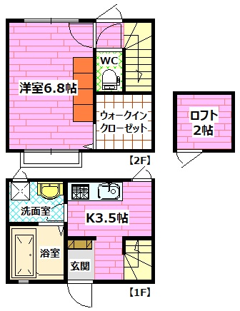 ＣＡＳＡ　ＧＲＡＮＯ（カーサグラーノ）の間取り