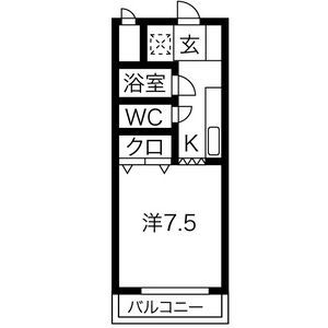 ロイヤル植田の間取り