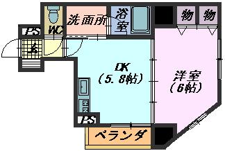 シャインズ本山の間取り写真