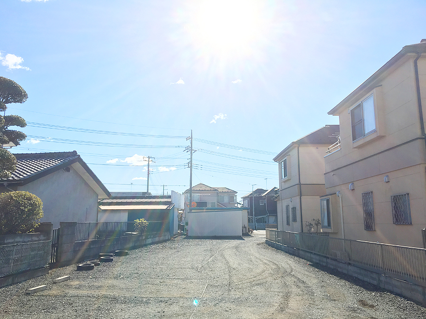眺望　☆南側は駐車場となっています！