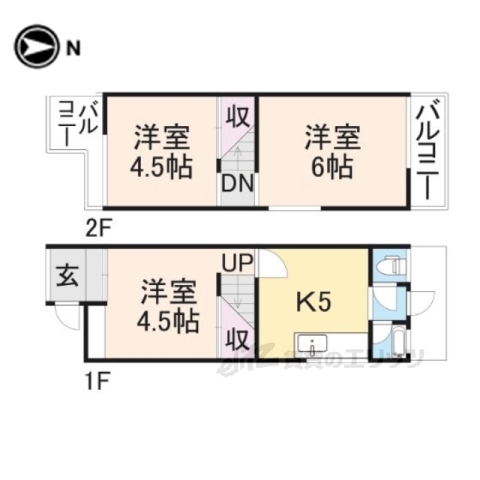 寝屋川市緑町のその他の間取り