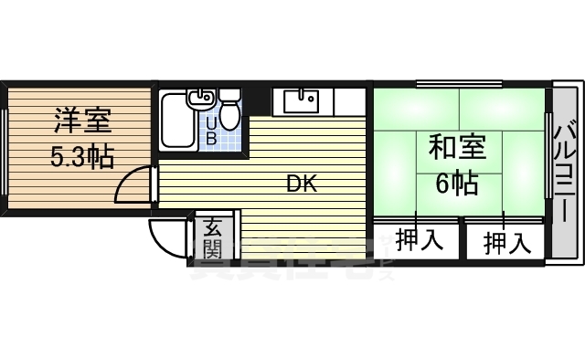 浅井ハイツの間取り