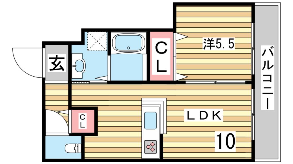 【プロヴァンス壱番館の間取り】