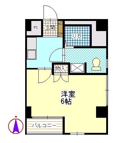 パークヒル６の間取り