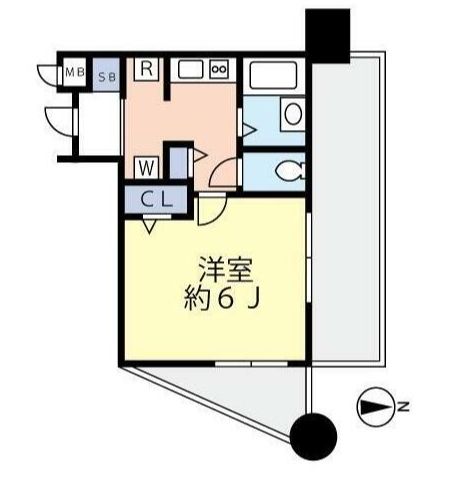 グランヴァン中野江古田の間取り