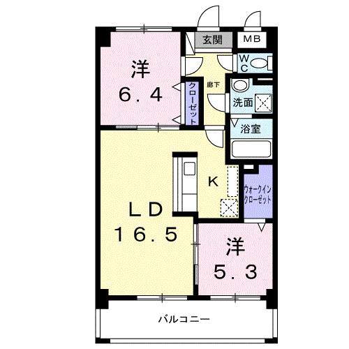 【桜雲閣（オウウンカク）の間取り】