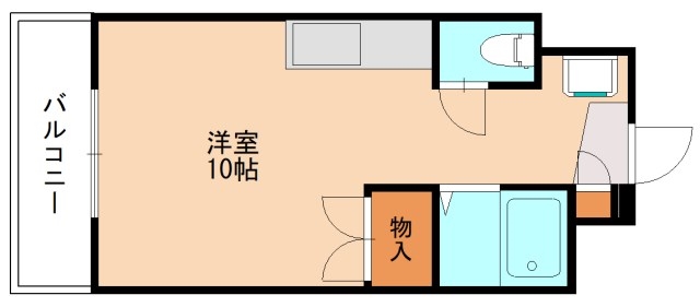 糟屋郡篠栗町大字尾仲のマンションの間取り