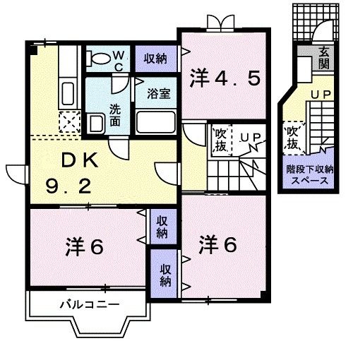 エトワールの間取り