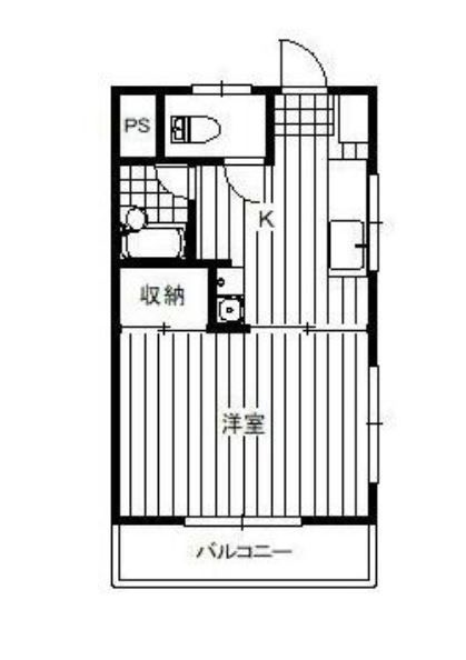 坂戸市末広町のマンションの間取り