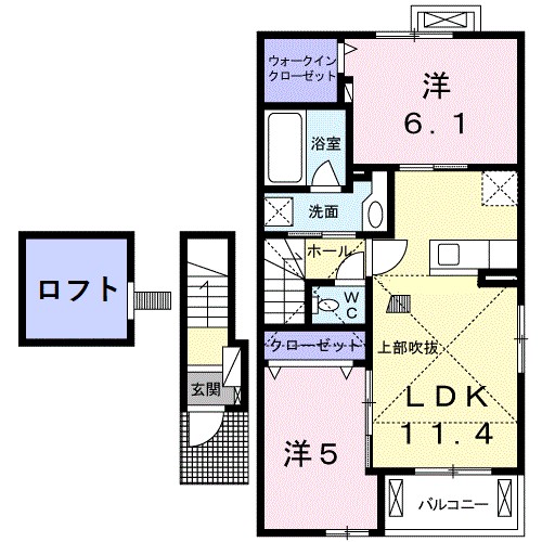 サンフォレスト　Ｍの間取り