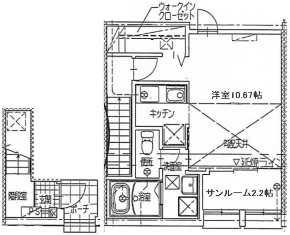 Lecci（レクシ）三日市の間取り