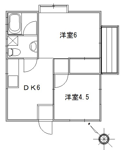 第2桜井レジデンス北棟の間取り