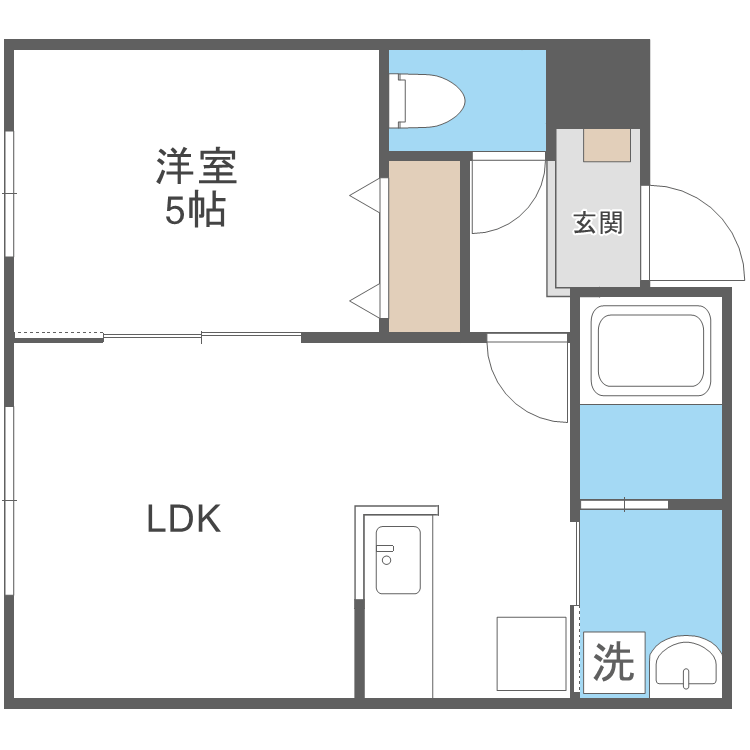 シェラトン北広島の間取り