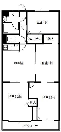 ラフェスタ足利大町の間取り