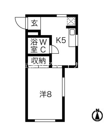 メゾンセビヤンの間取り