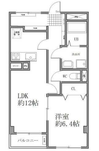 グラシアリノ町屋の間取り