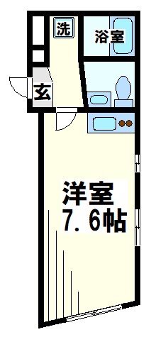 【府中市寿町のマンションの間取り】