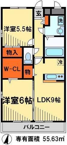 グランブルーの間取り