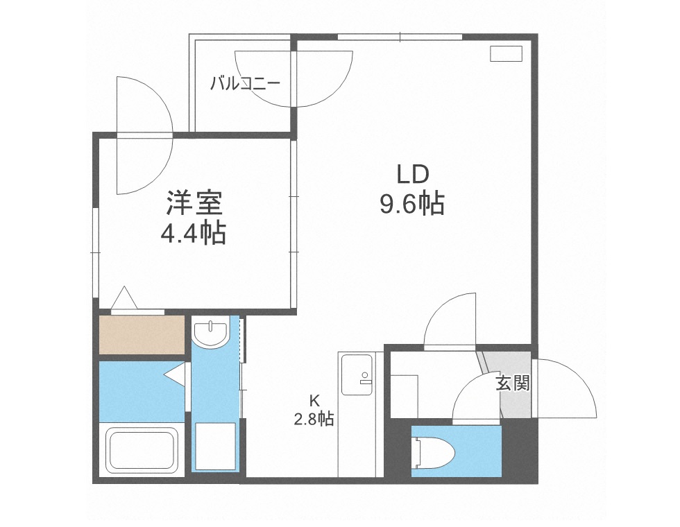 サンステージ宮の沢ＳＴの間取り