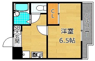 ハイツセントポーリアの間取り