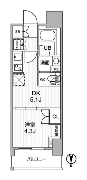 【nido KAMATAの間取り】