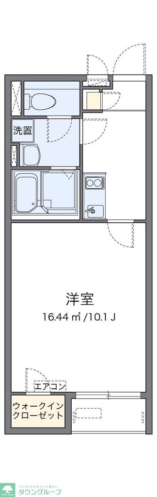 レオネクストタケウチの間取り