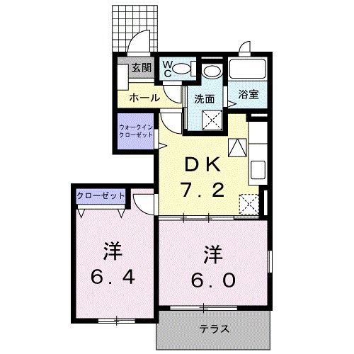 【ヒルズ・大五Ｃの間取り】